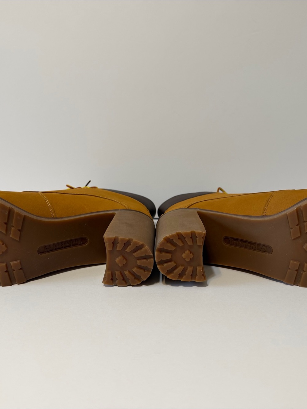 NEW Timberland Women Allington mid Brown Leather Ankle Boot OrthoLite US10 Wheat - Picture 8 of 14
